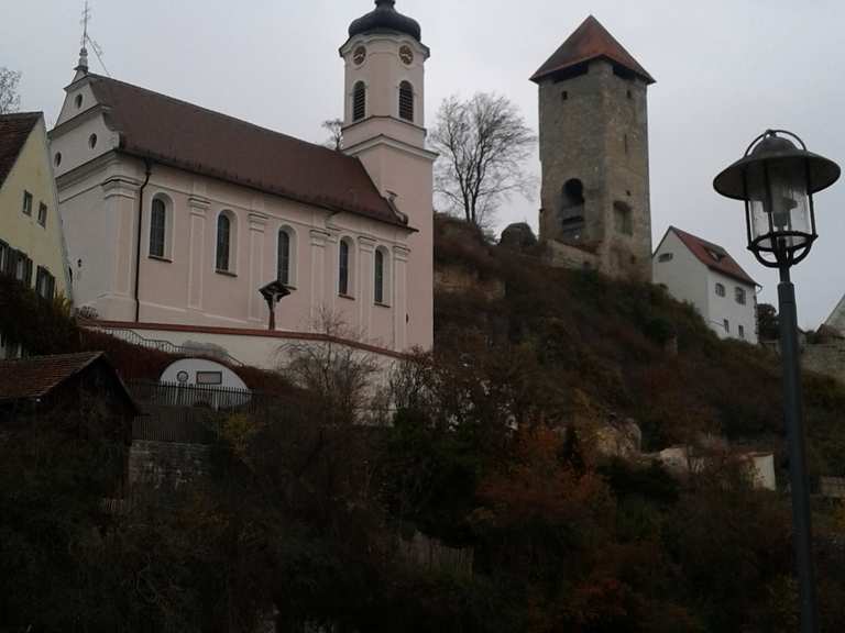 Burg Rechtenstein (Ruine) Wanderungen und Rundwege komoot