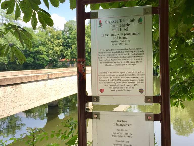 Teichpromenade Blaue Flut Altenburg, Altenburger Land Wandertipps