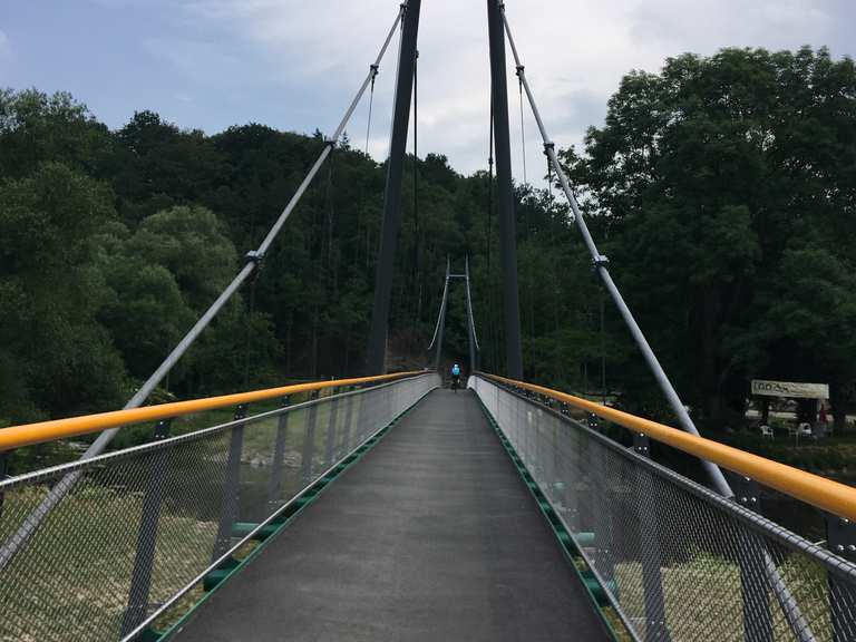 Hängebrücke Auerswalde : Radtouren und Radwege | komoot