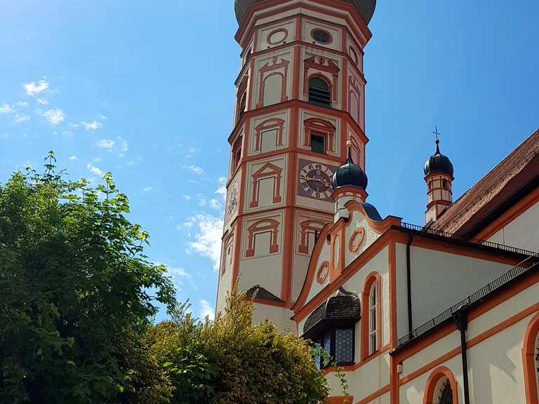 Kloster Andechs Wanderungen und Rundwege komoot