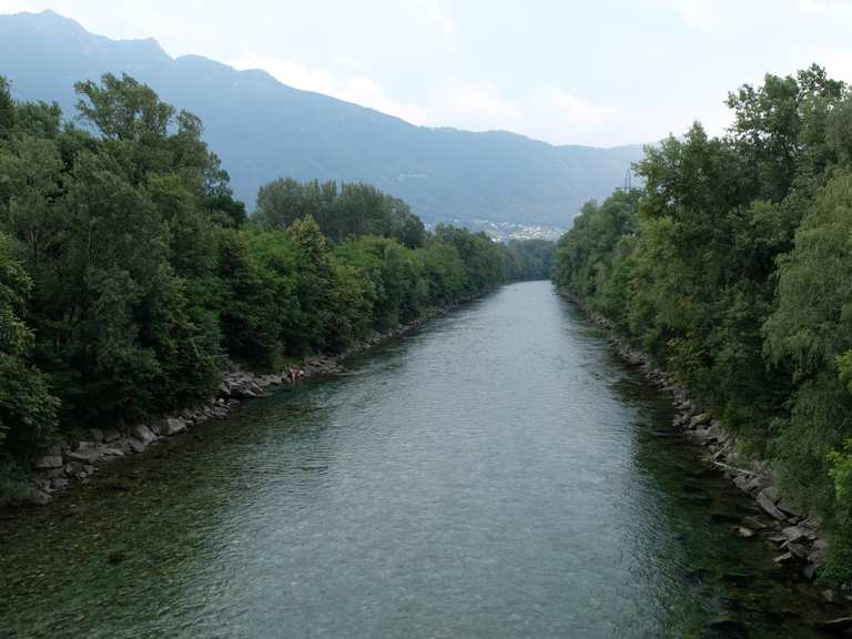 Passerella Cycle Routes and Map Komoot