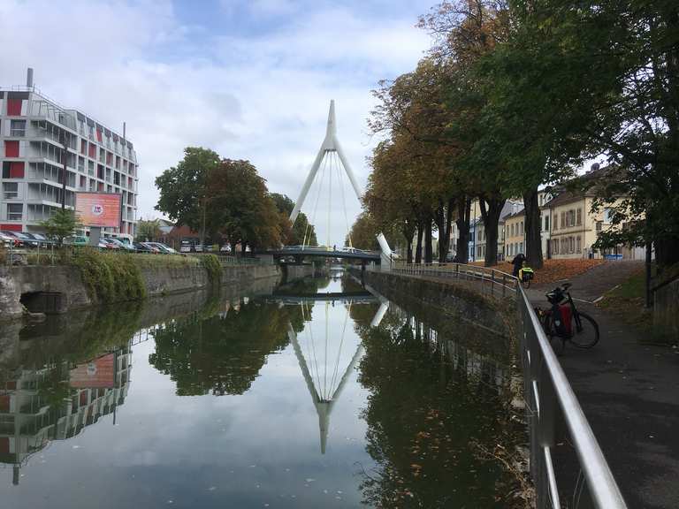 Mulhouse - canal du Rhône au Rhin - Cycle Routes and Map | Komoot