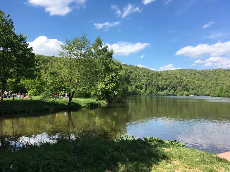 Wahnhausen Staustufe Schleuse Wilhelmshausen⛴️ Runde von Fuldatal