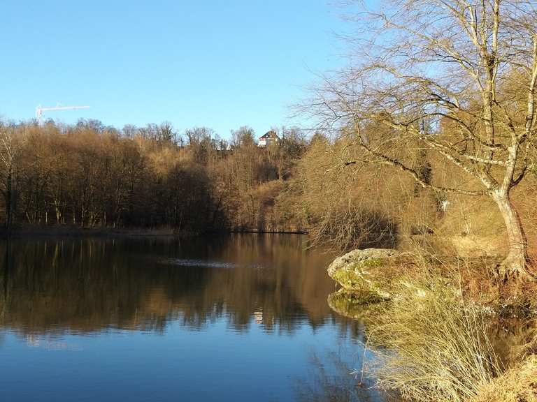 Wöhrsee Burghausen, Altötting Wanderweg Komoot