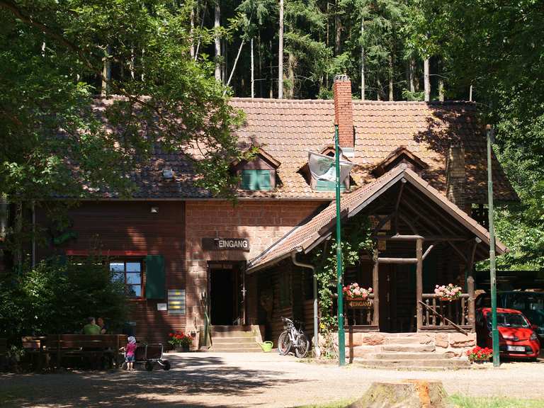 Landauer Hütte am Zimmerbrunnen Wanderungen und Rundwege komoot