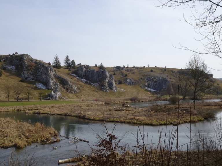 Komoot-Vorschau: Eselsburger Tal – Wander- & Radrouten | Komoot