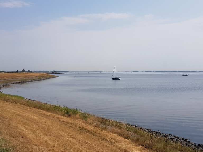 Grevelingenmeer fietsroutes en kaart | Komoot