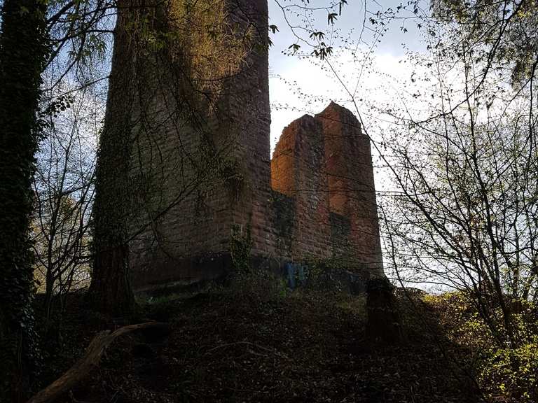 Burgruine Ramburg Wanderungen und Rundwege komoot