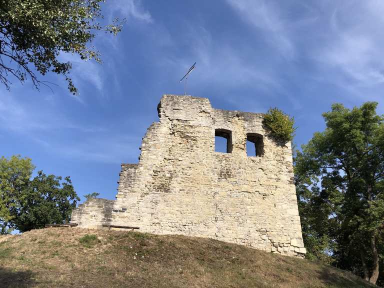 Burgruine Lichteneck: Wanderungen und Rundweg…