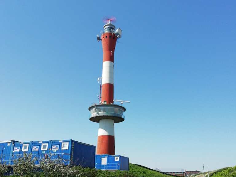 Neuer Leuchtturm Wangerooge Friesland Landkreis Wandertipps Fotos Komoot