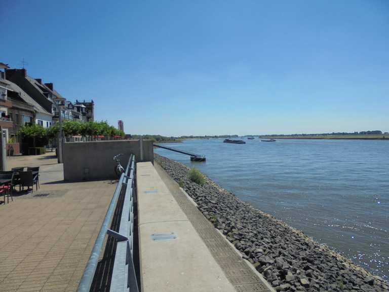 fahrrad von emmerich am rhein nach till