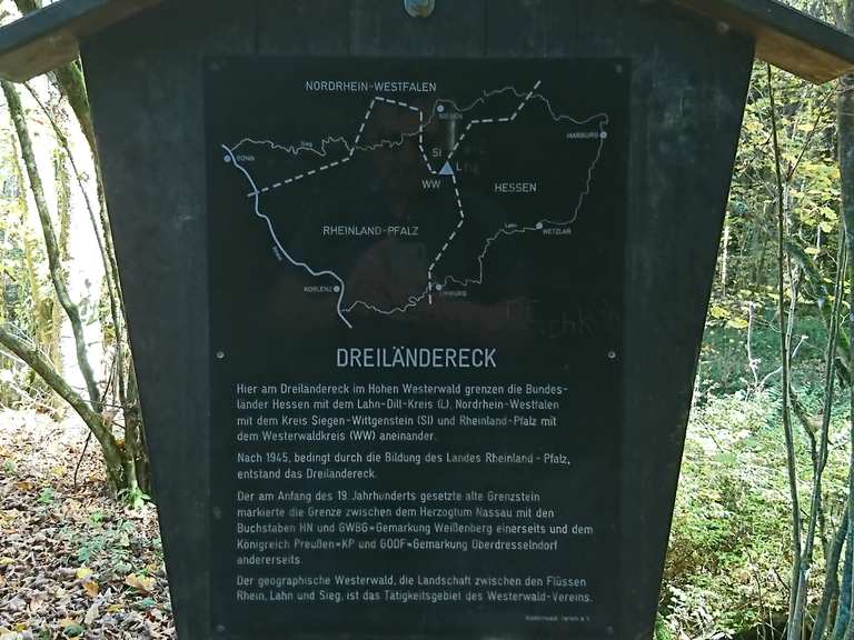 Dreiländereck (Nordrhein-Westfalen – Hessen – Rheinland-Pfalz ...