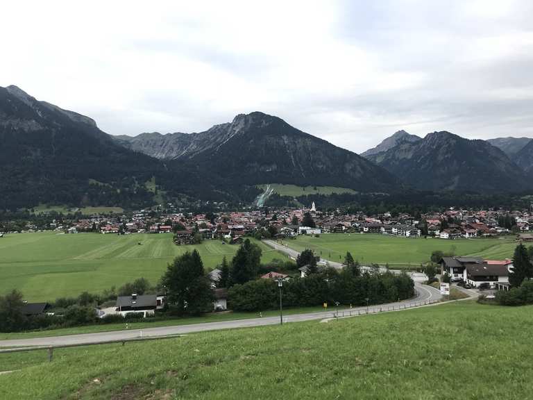 Rappenalptal – Blick auf Oberstdorf 👍 Runde von Riezlern | Mountainbike