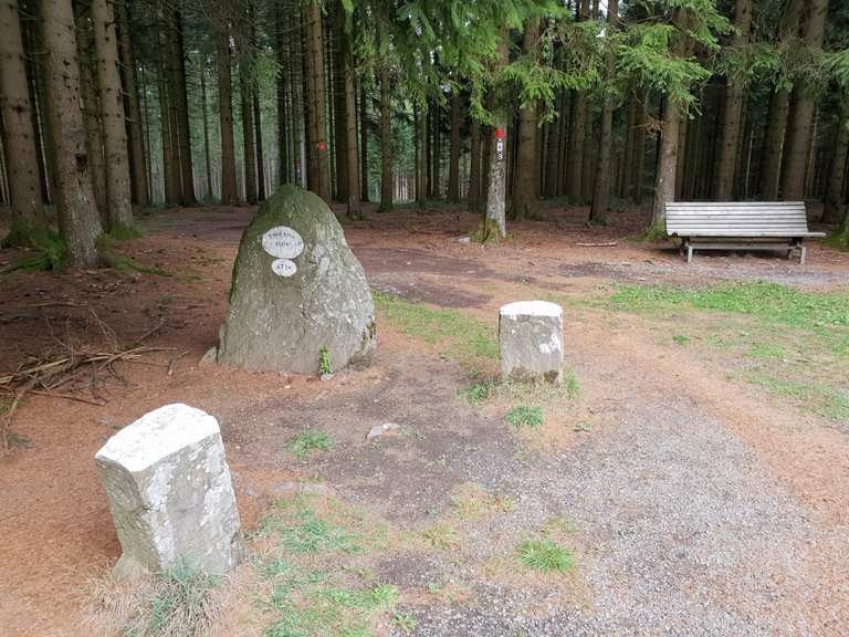 Dreiherrenstein (673 Meter) Wanderungen und Rundwege komoot