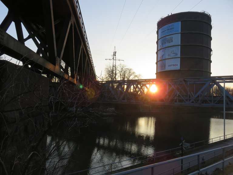 Brücke über den Rhein-Herne-Kanal : Radtouren und Radwege | komoot