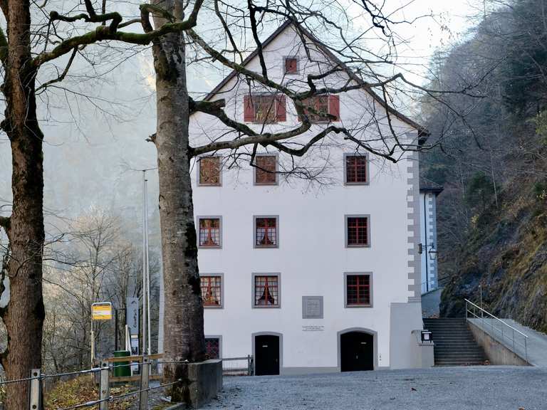 Altes Bad Pfäfers Wanderungen und Rundwege komoot