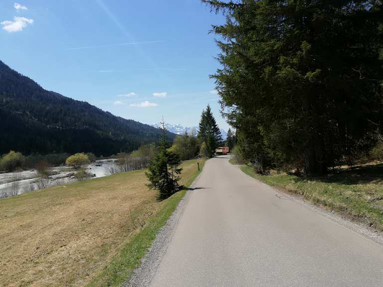 Mautstraße WallgauVorderriß Rennradfahren und Rennradtouren komoot