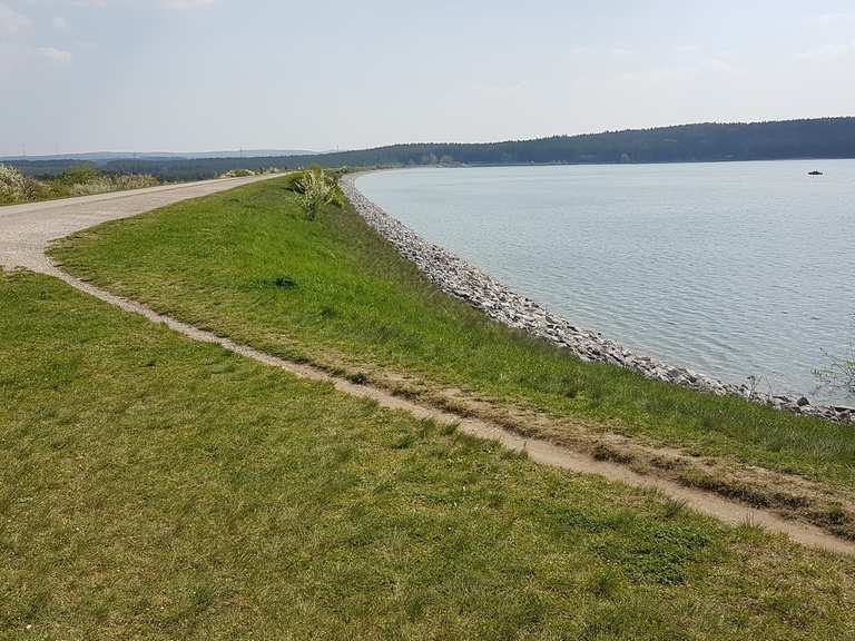 Großer Brombachsee Strandabschnitt in Allmannsdorf