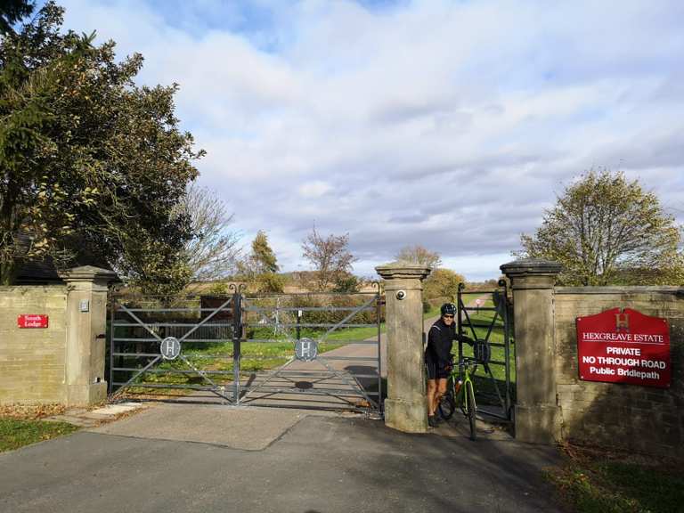 Hexgreave Hall Radtouren und Radwege komoot