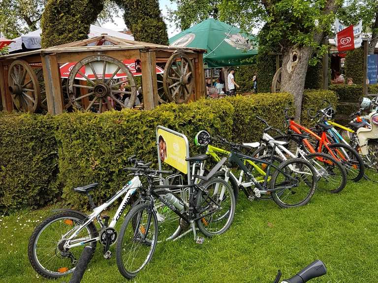 Biergarten Down Town Himmelstadt, MainSpessart