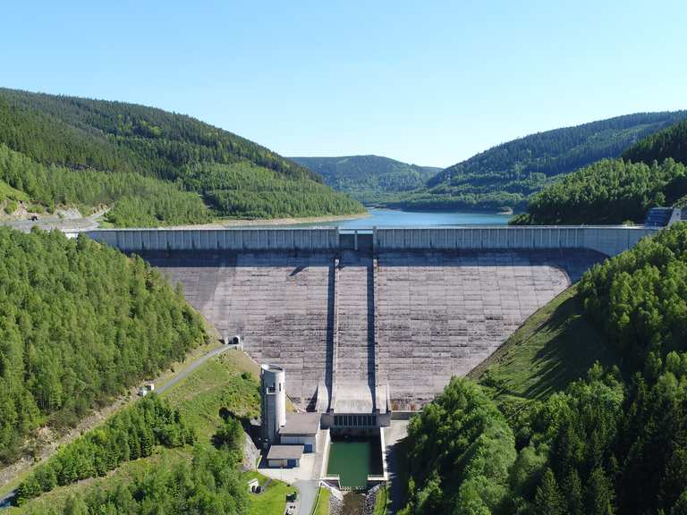 Talsperre Leibis-Lichte - Sentiers et pistes de VTT | Komoot