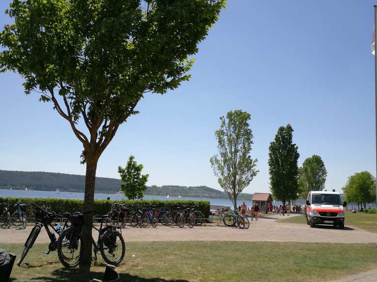 Großer Brombachsee Strandabschnitt in Allmannsdorf