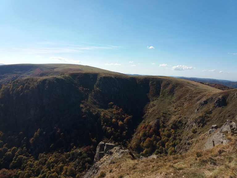 Felsenweg Col de la Schlucht Wanderungen