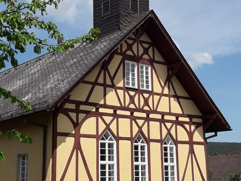 Evangelische Kirche Nordheim v.d.Rhön: Wanderungen und Rundwege | komoot