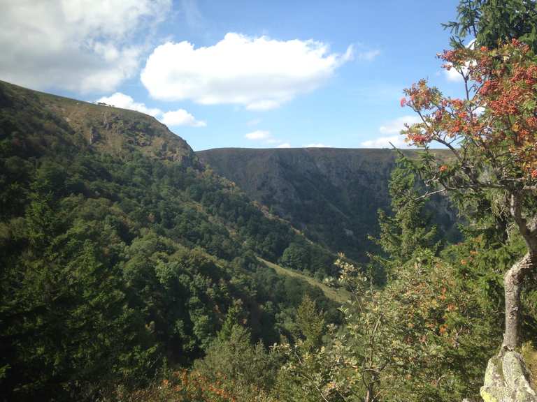 Felsenweg Col de la Schlucht Wanderungen