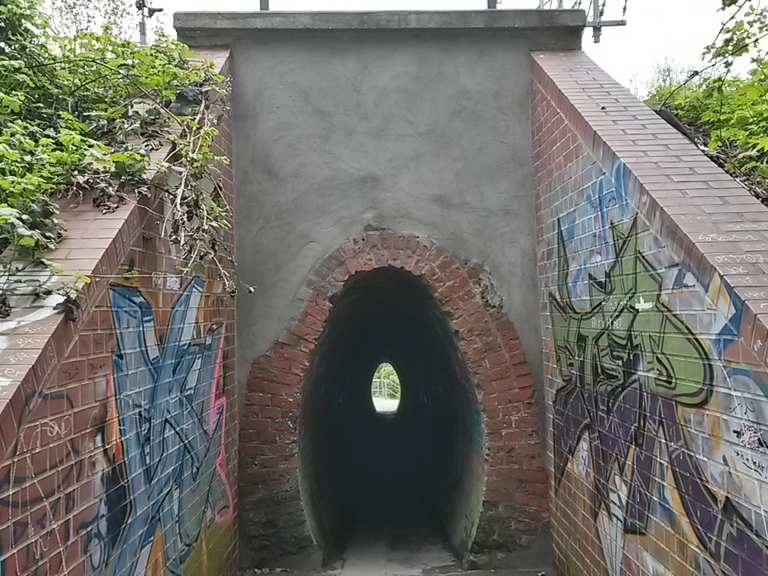 Dorfkirche Zickhusen Marstall Schloß Wiligrad Runde von Zickhusen Fahrradtour Komoot