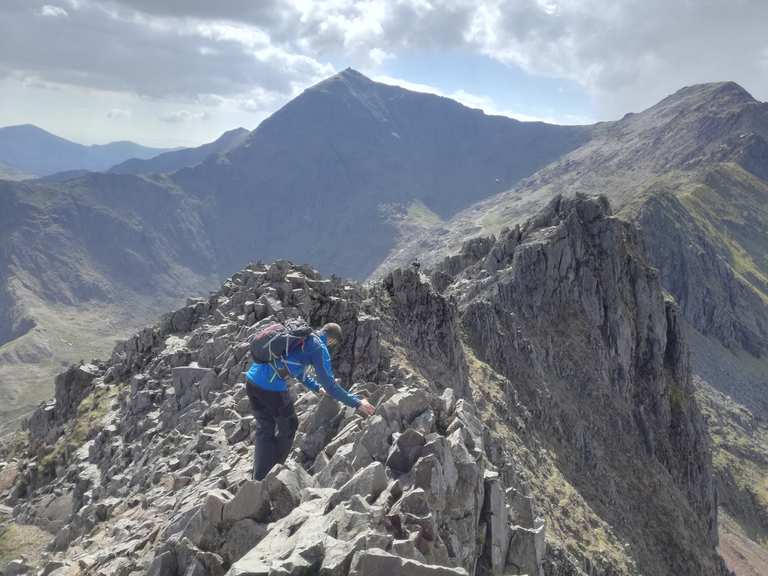Crib Goch Gwynedd, Wales Mountaineering Highlight Komoot