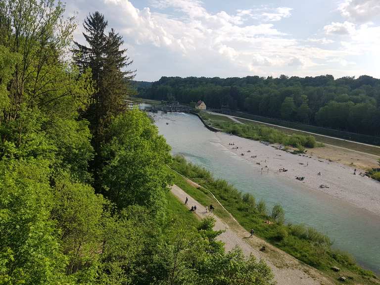 An der isar Großhesseloher Brücke Runde von Großhesselohe
