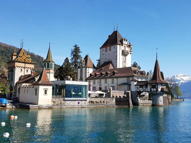 Thun Hünibach Runde von Oberhofen Fahrradtour Komoot