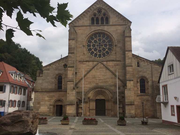 Zisterzienserabteikirche Otterberg Wanderungen und Rundwege komoot