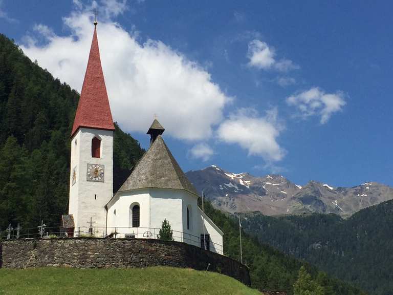 From St. Gertraud, Knotten - San Gertrude, Knotten to Höchsterhütte am ...