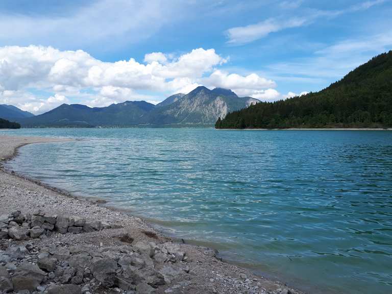 bad tölz walchewnsee mit dem fahrrad