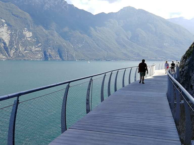 gardasee von riva nach limone mit dem fahrrad