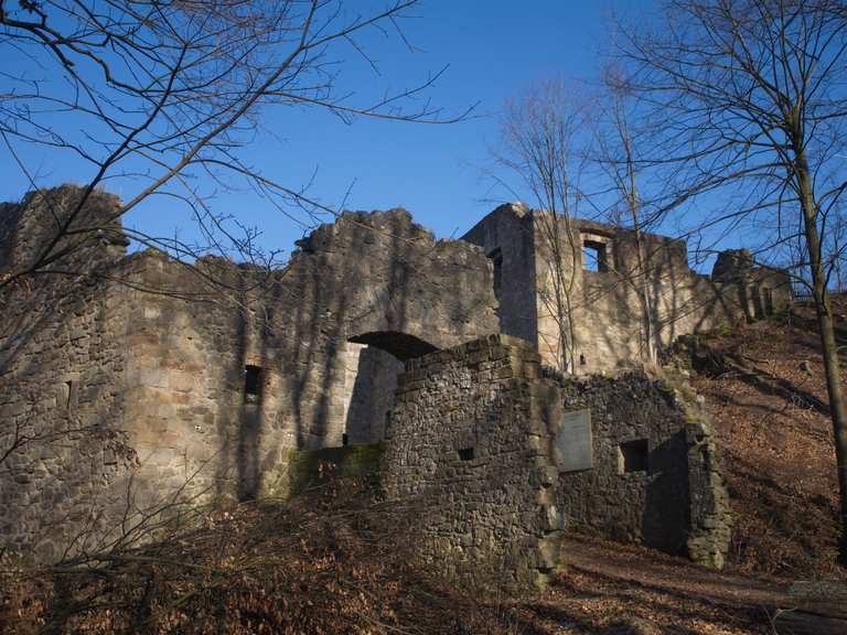 Burgruine Bramberg Wanderungen und Rundwege komoot