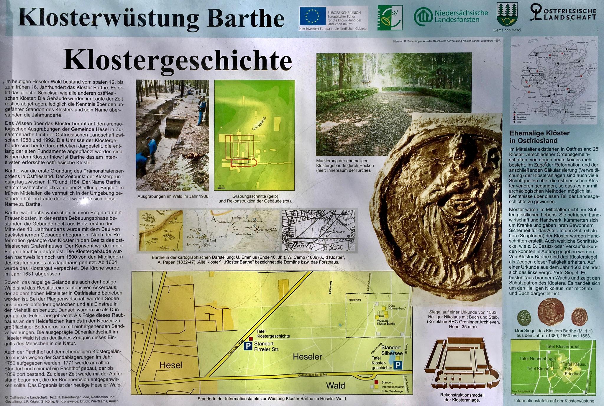 Wüstung Kloster Barthe - Cycle Routes and Map  Komoot