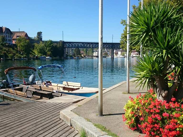 Rheinau Hallenbad Mengen Hotel Baier RennradTour Komoot