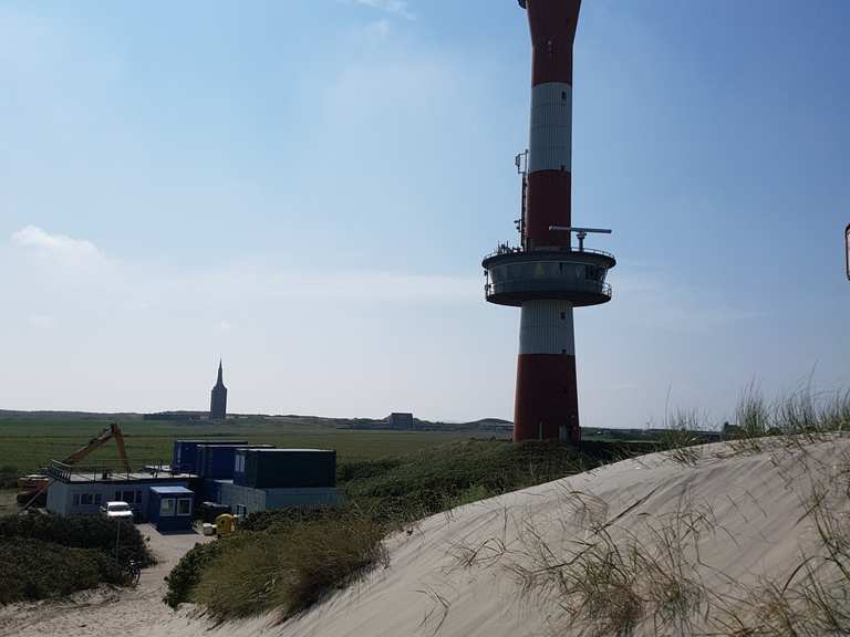 Neuer Leuchtturm Wangerooge Friesland Landkreis Wandertipps Fotos Komoot