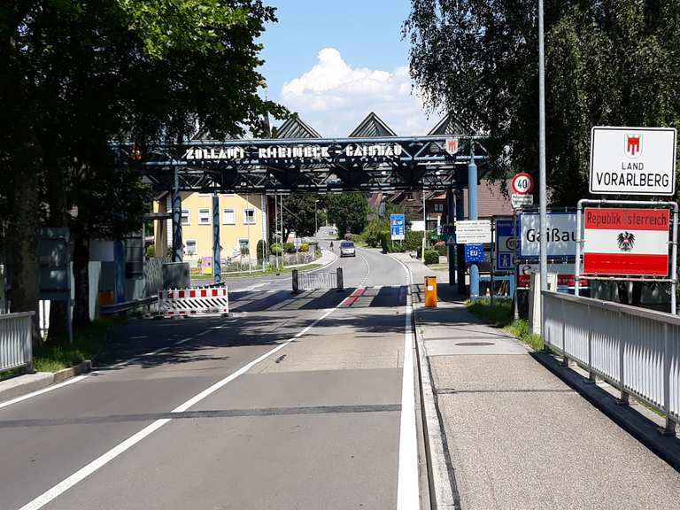 Grenzübergang Radtouren und Radwege komoot