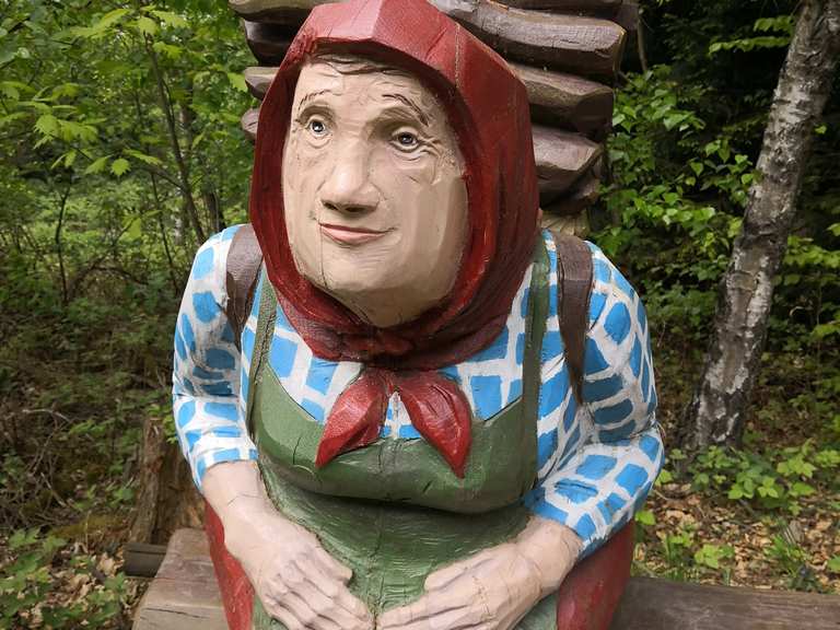 Kiepenfrau vom Hexenstieg Harz, Deutschland