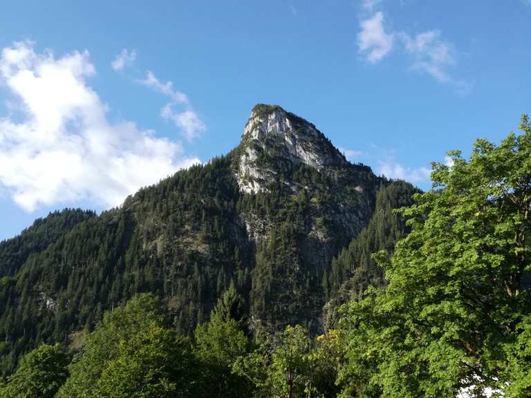 Blick auf den Kofel MountainbikeTouren und Trails komoot