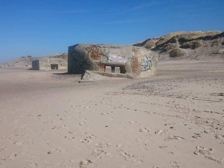 Bunker Atlantic Wall Routes for Walking and Hiking | Komoot