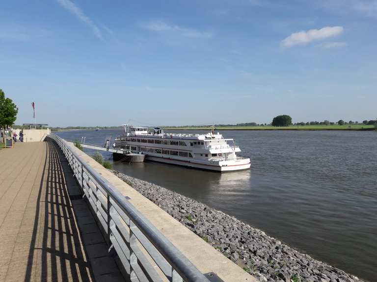 fahrrad von emmerich am rhein nach till