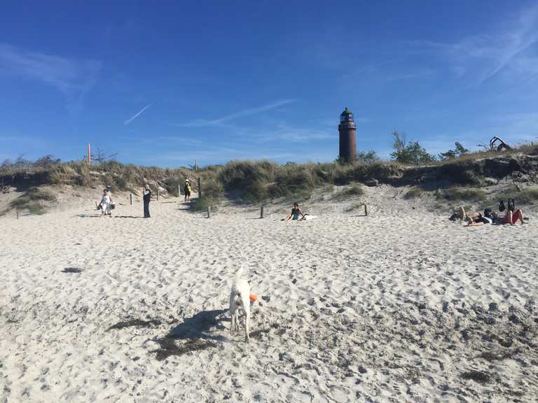 Darßer Ort Leuchtturm Leuchturm Darß Runde von Zingst