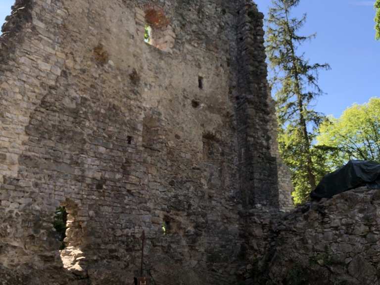 Burgruine Alt Ems Wandelroutes En Hikes Komoot