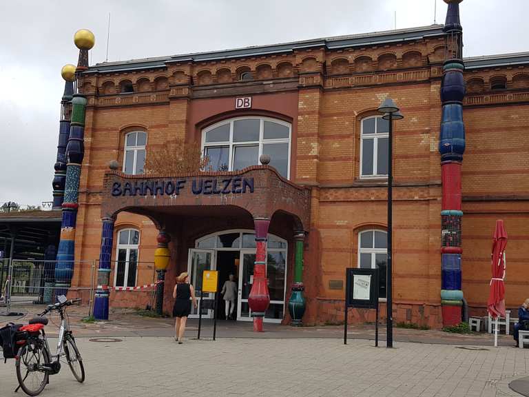 HundertwasserBahnhof Uelzen Lüneburger Heide