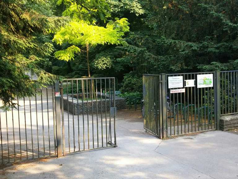 Brücke Kohlfurth Wupper Runde von Solingen Vogelpark Fahrradtour